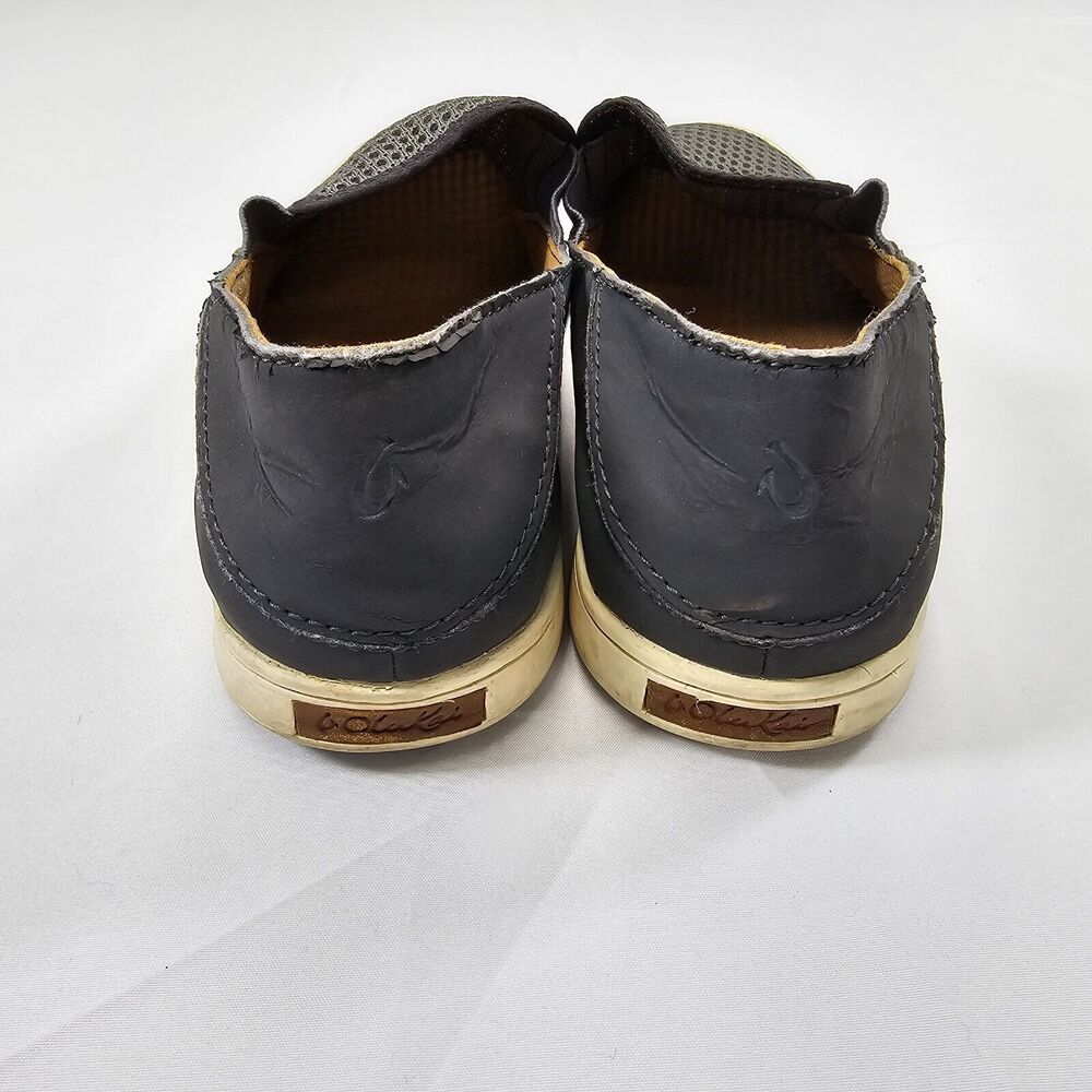 Olukai Women's Gray Slip On Pehuea Mesh Casual Comfort Low Top Size 6.5 - Picture 3 of 10